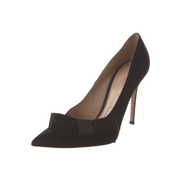 ❤️Gianvito Rossi Satin Bow Pumps❤️ - Picture 2 of 5